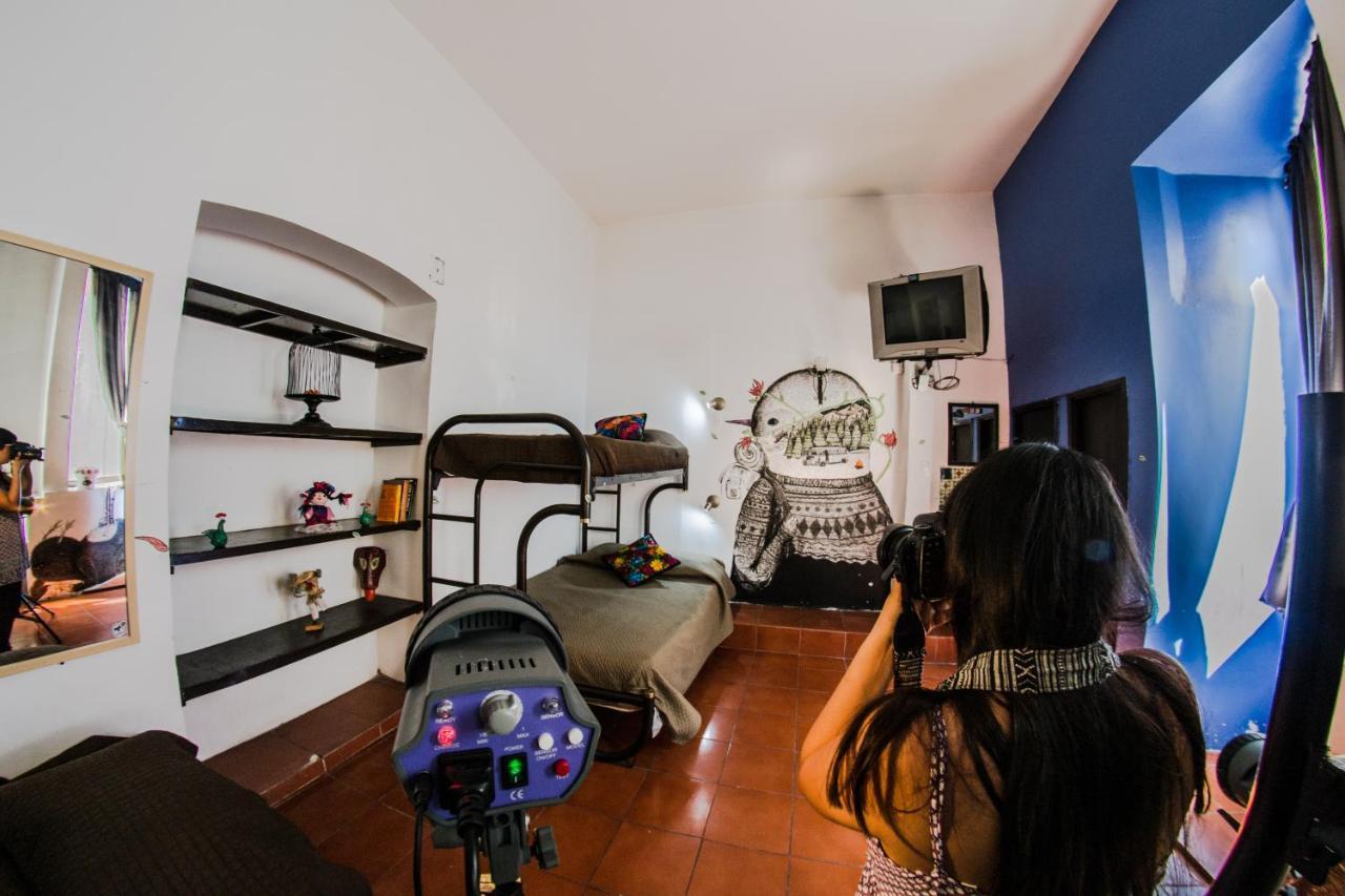 Gente De Mas Hostel Puebla Ngoại thất bức ảnh