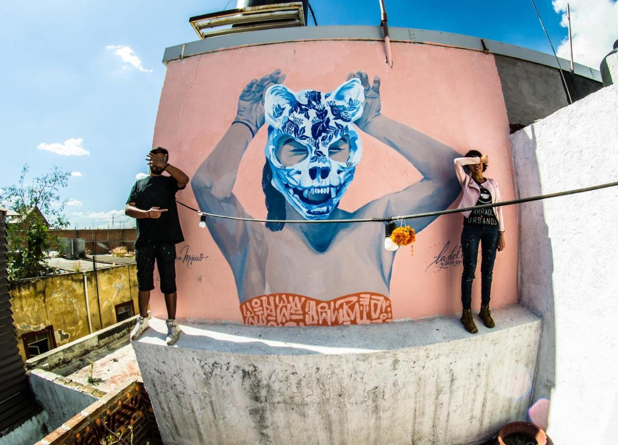 Gente De Mas Hostel Puebla Ngoại thất bức ảnh