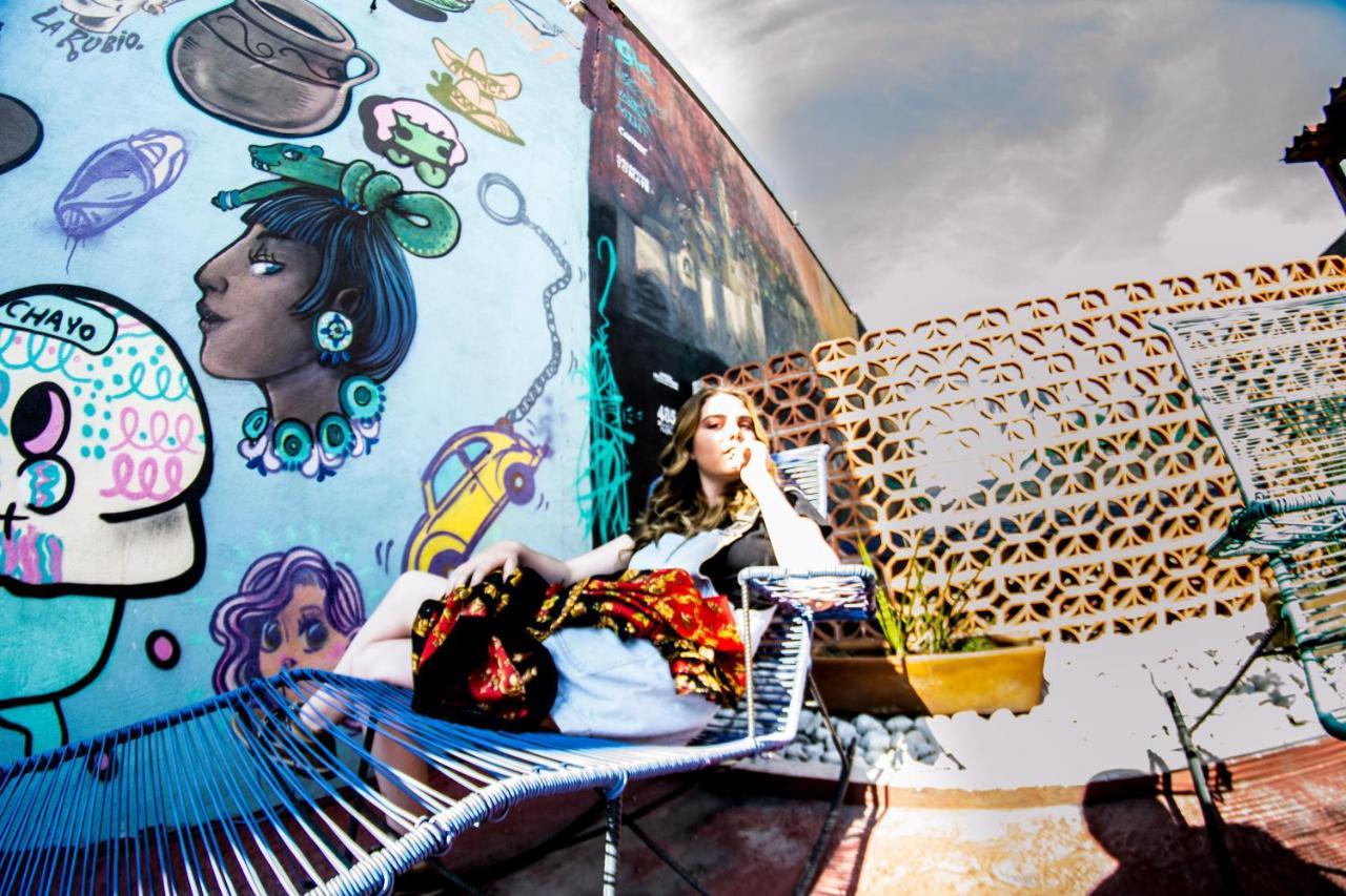 Gente De Mas Hostel Puebla Ngoại thất bức ảnh
