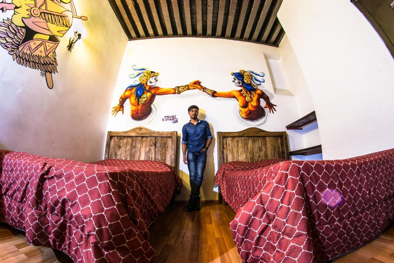 Gente De Mas Hostel Puebla Ngoại thất bức ảnh