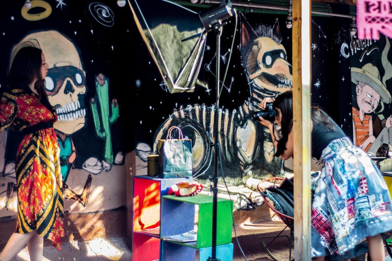 Gente De Mas Hostel Puebla Ngoại thất bức ảnh