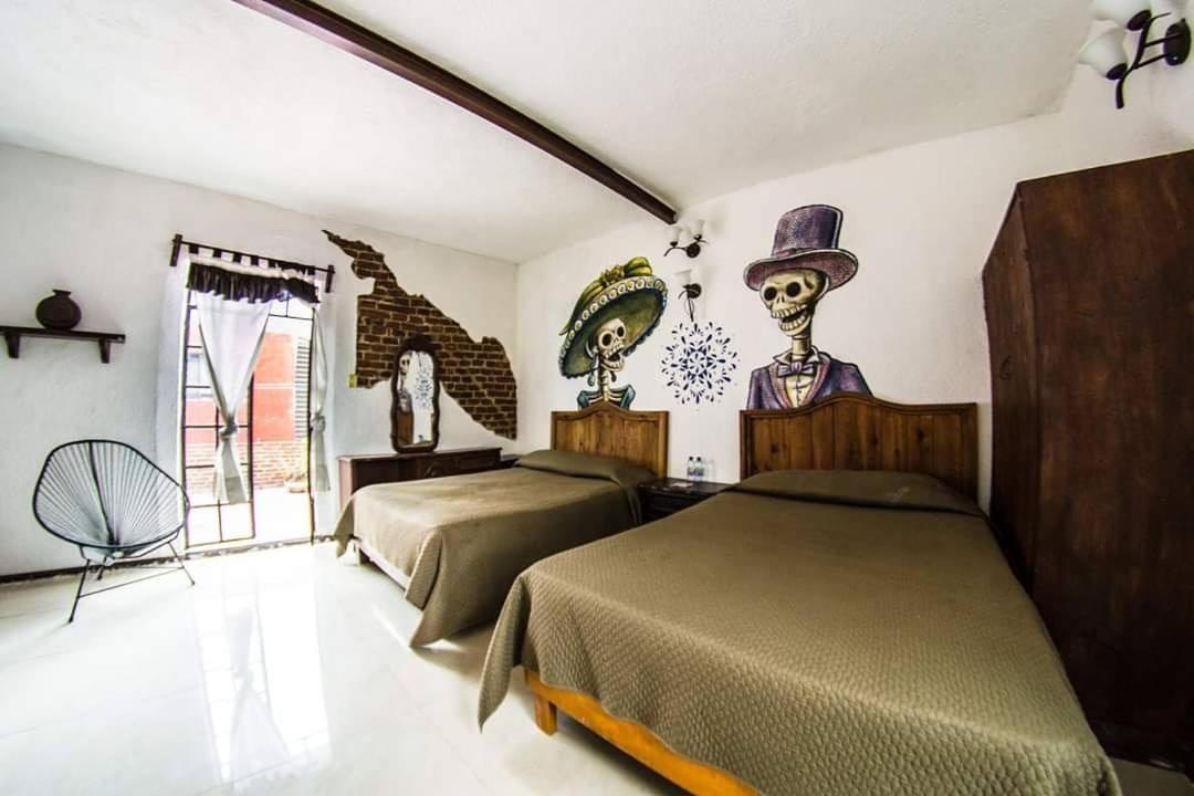 Gente De Mas Hostel Puebla Ngoại thất bức ảnh