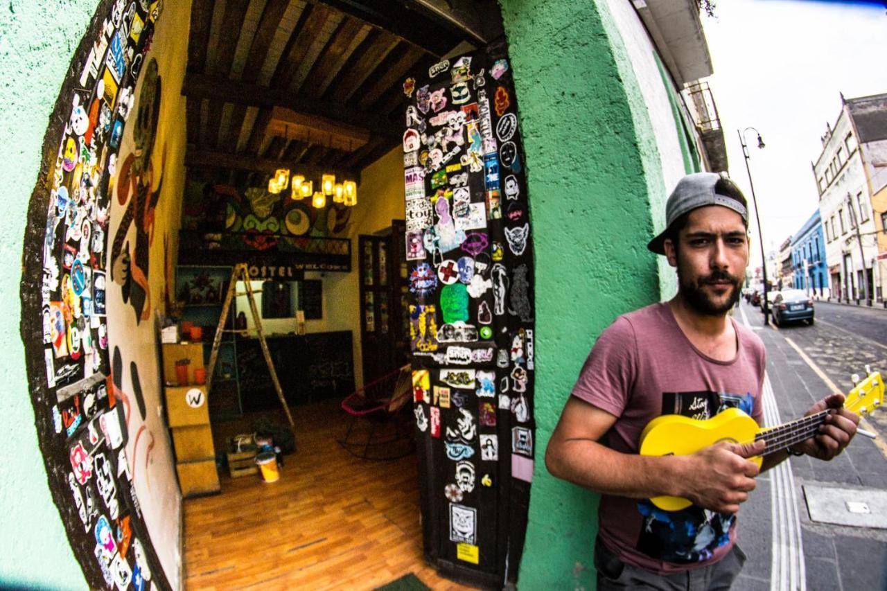 Gente De Mas Hostel Puebla Ngoại thất bức ảnh
