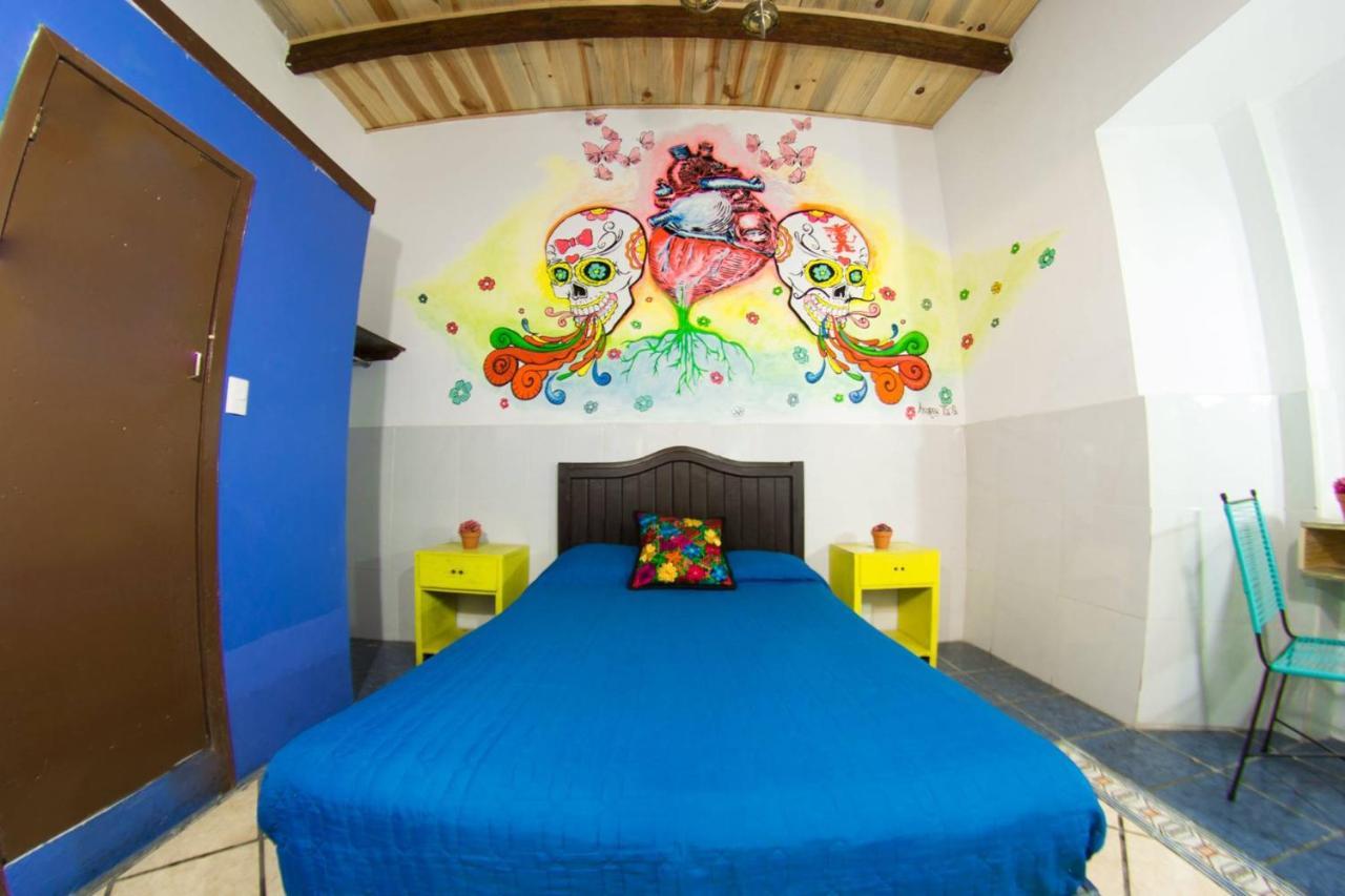 Gente De Mas Hostel Puebla Ngoại thất bức ảnh