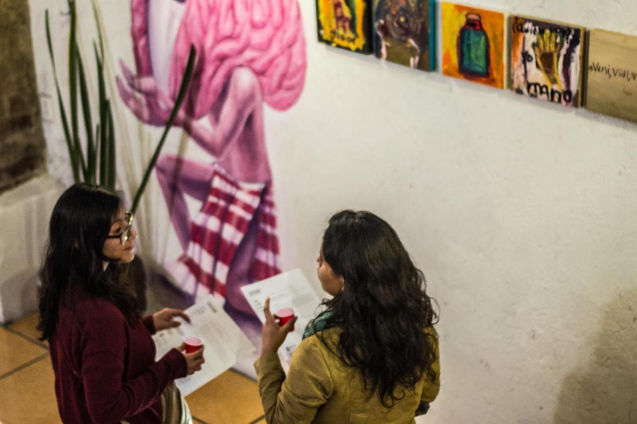 Gente De Mas Hostel Puebla Ngoại thất bức ảnh