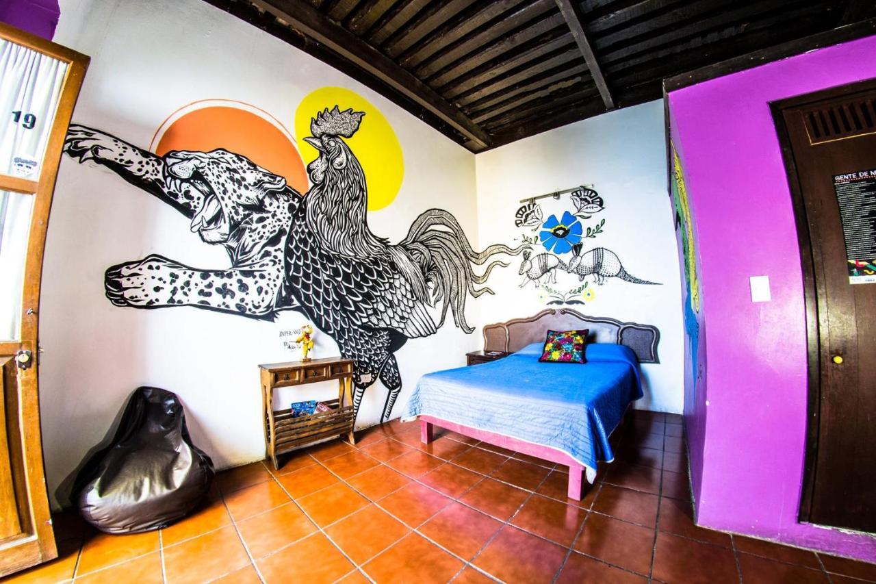 Gente De Mas Hostel Puebla Ngoại thất bức ảnh