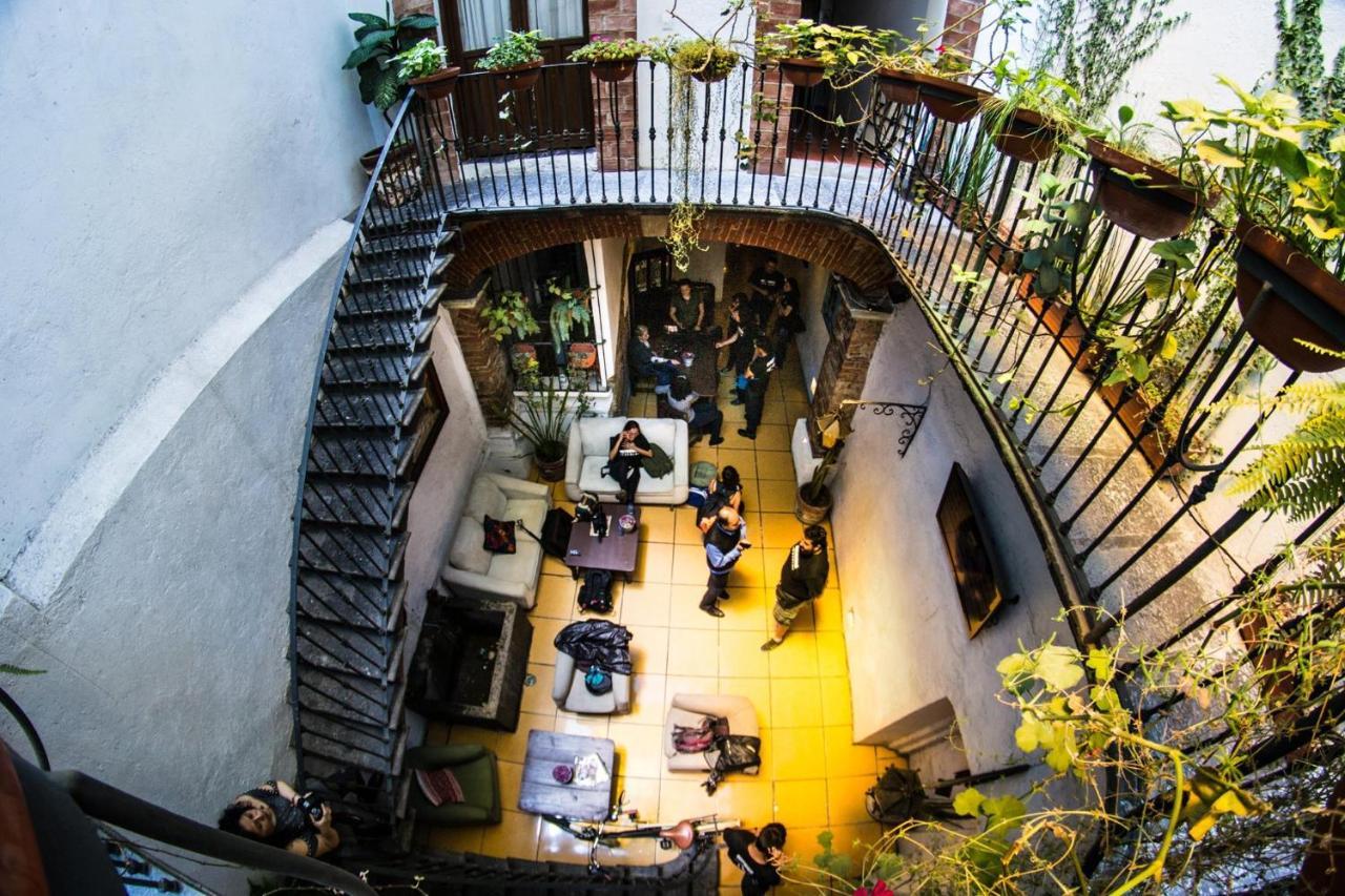 Gente De Mas Hostel Puebla Ngoại thất bức ảnh